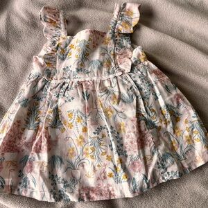 Joie Floral Ruffle Baby Dress 18m